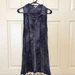 En Creme Button Up Tunic